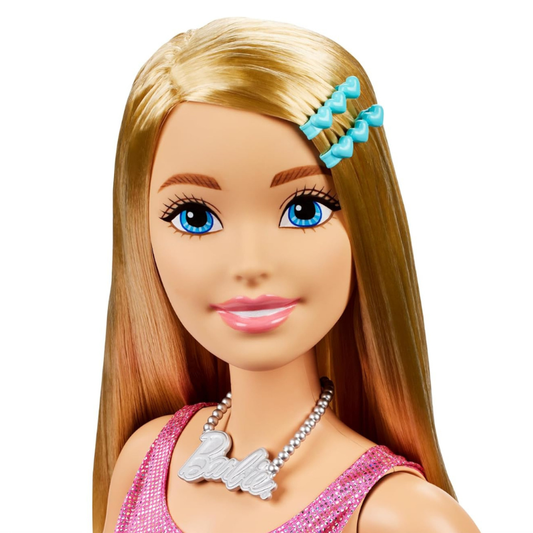 Barbie - Large Dolls (28") | Caucasian Pink Doll