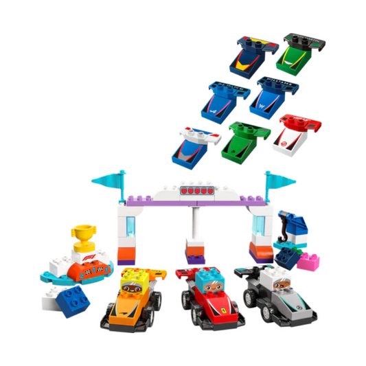 LEGO DUPLO - F1 Team Race Cars & Drivers