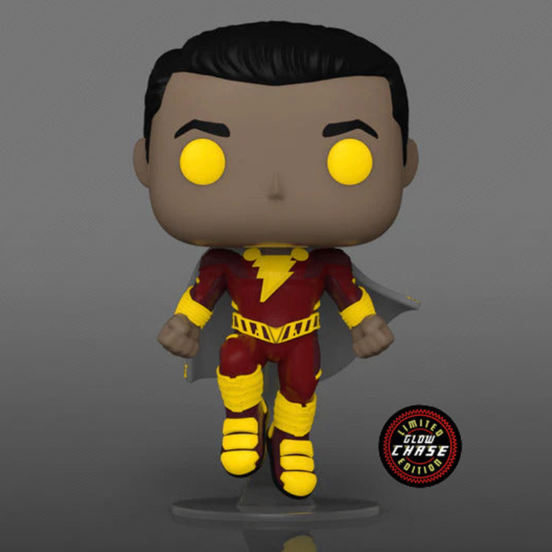 Funko POP - Pop! Heroes: Shazam 2 | Shazam (Glow)