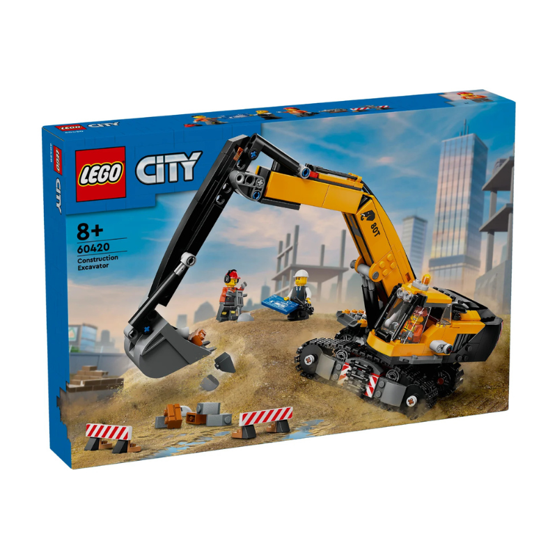 LEGO City - Yellow Construction Excavator