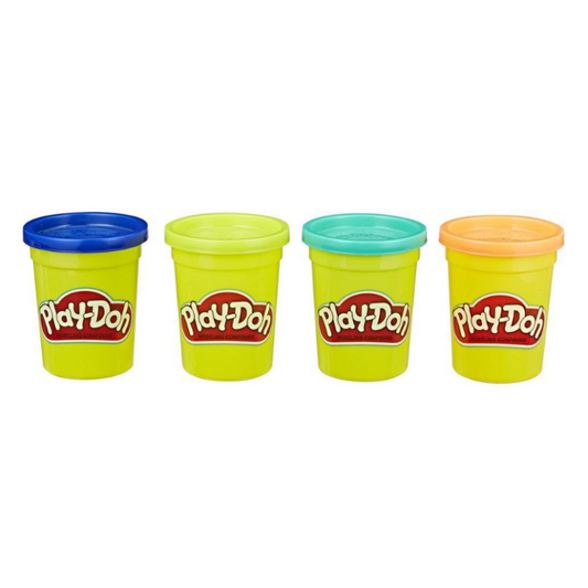 Hasbro - Play-Doh | Wild Color Set (4 Pack)