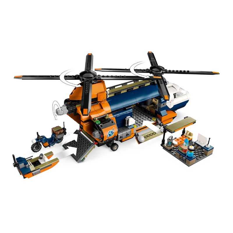 LEGO City - Jungle Explorer Helicopter at Base Camp