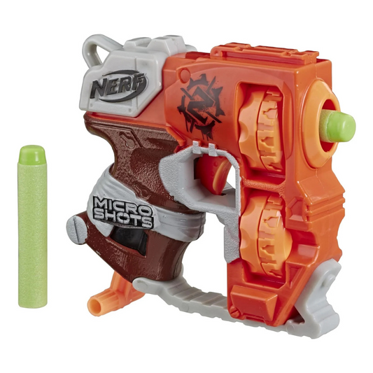 Hasbro - Nerf MicroShots Zombie Strike | Flipfury Blaster