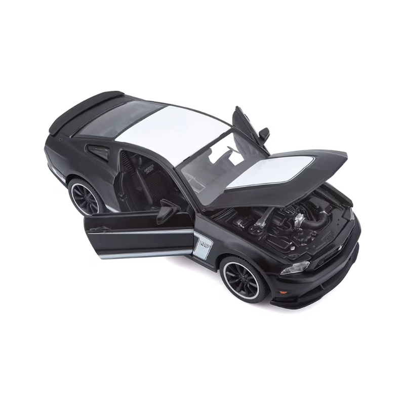 Maisto - Special Edition Ford Mustang Boss 302 | Black & White