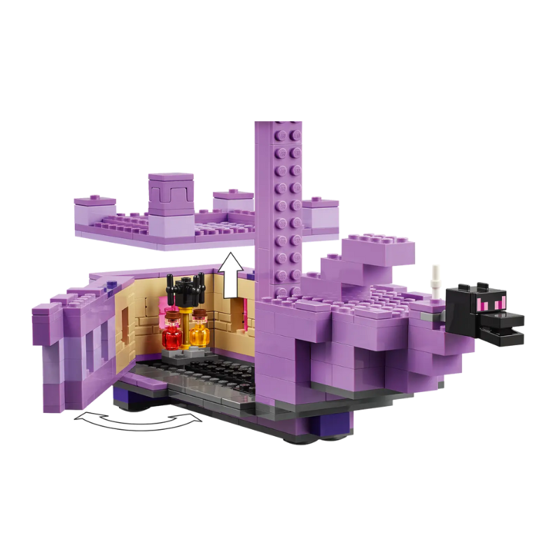 LEGO Minecraft - The Ender Dragon and End Ship