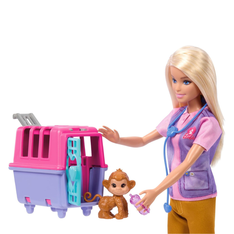 Barbie - Animal Rescue & Recover Playset