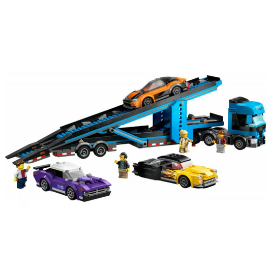 LEGO City - Car Transporter Truck with Sports Cars