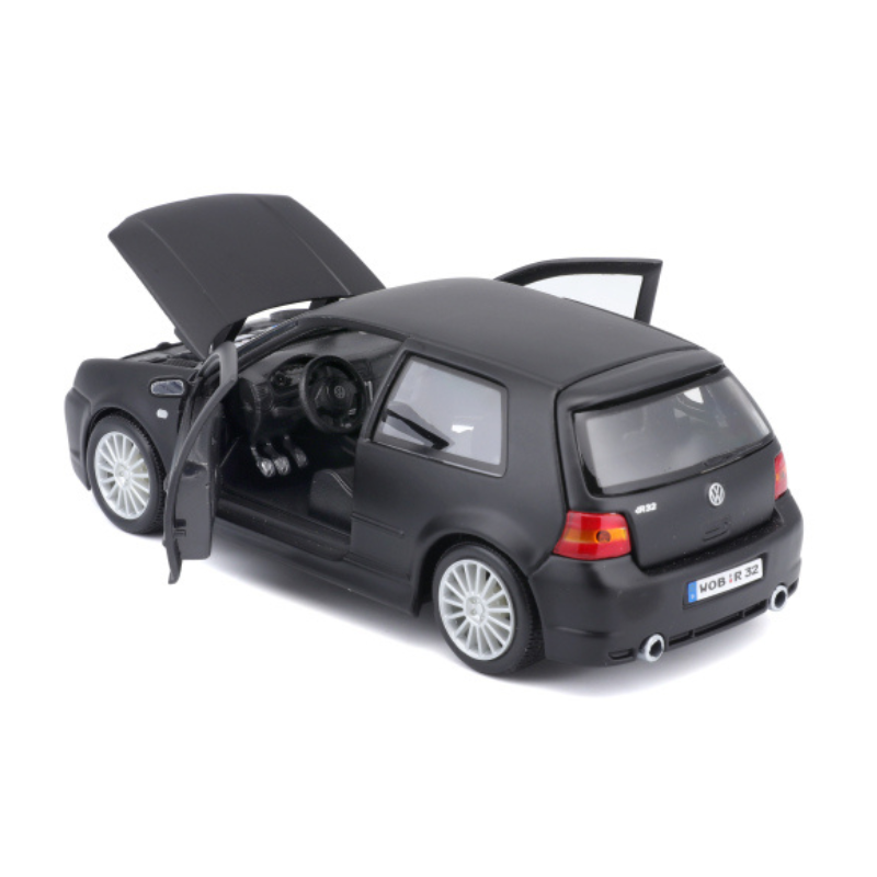 Maisto - Volkswagen Golf R32 Special Edition Series Diecast Model Car | Matt Black