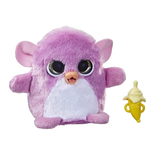 Hasbro - FurReal Fuzzalots Color-Change Interactive Feeding Toy | Monkey