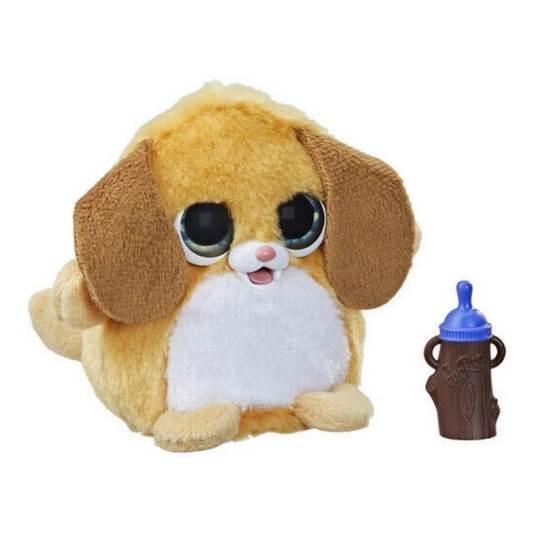 Hasbro - FurReal Fuzzalots Color-Change Interactive Feeding Toy | Puppy