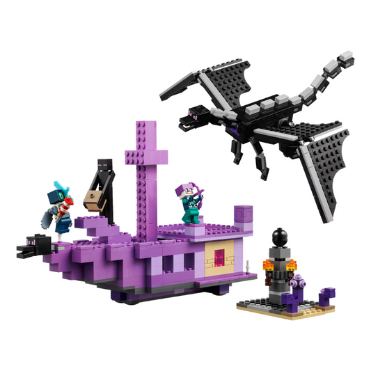 LEGO Minecraft - The Ender Dragon and End Ship