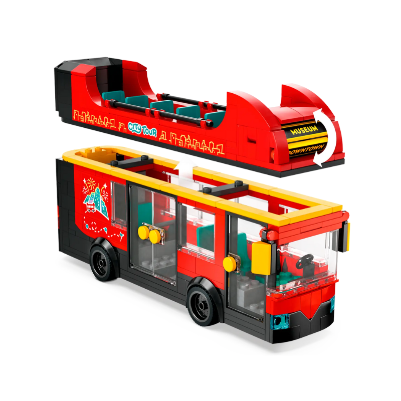 LEGO City - Red Double-Decker Sightseeing Bus