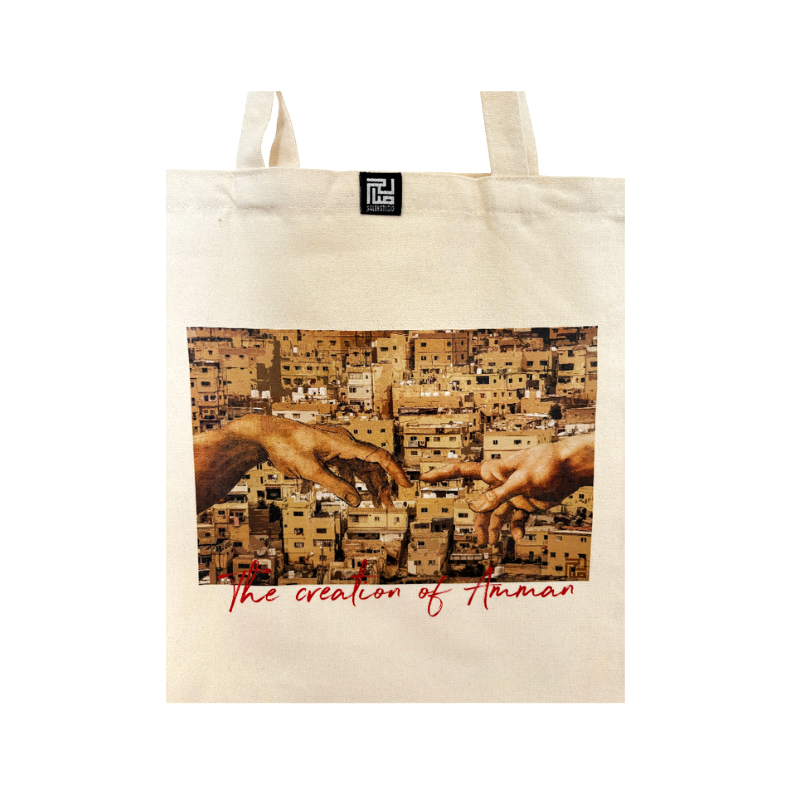 Saleh Studio - The Creation of Amman Tote Bag