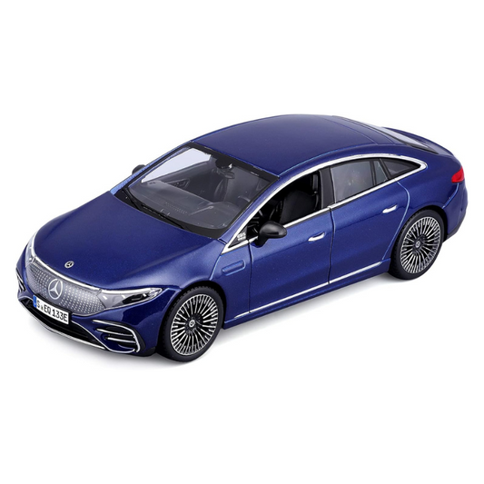 Maisto - Mercedes-Benz EQS Special Edition Series Diecast Model Car | Metallic Blue
