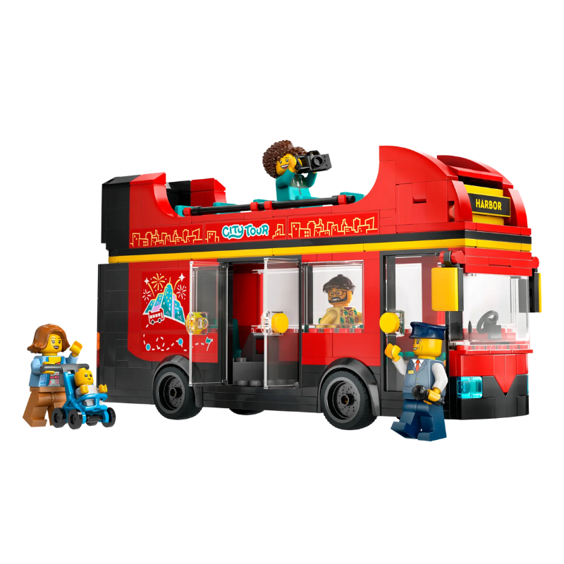 LEGO City - Red Double-Decker Sightseeing Bus
