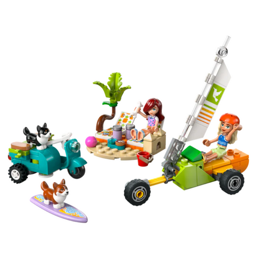 LEGO Friends - Surfing Dogs and Scooter Adventure