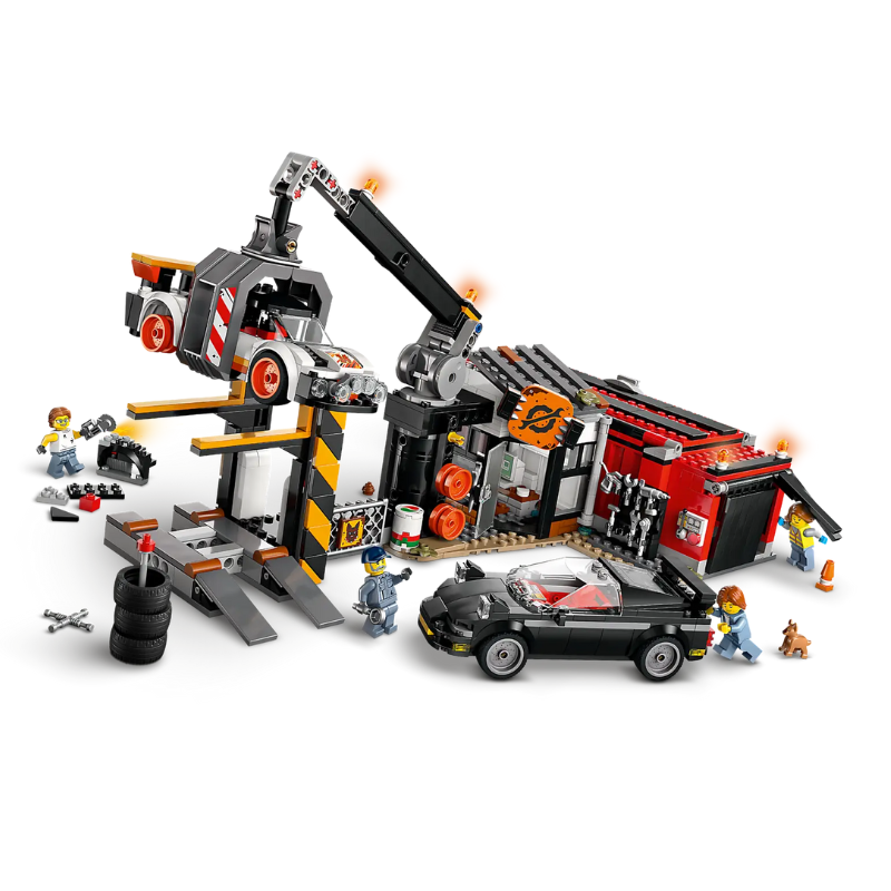 LEGO City - Scrapyard with Cars