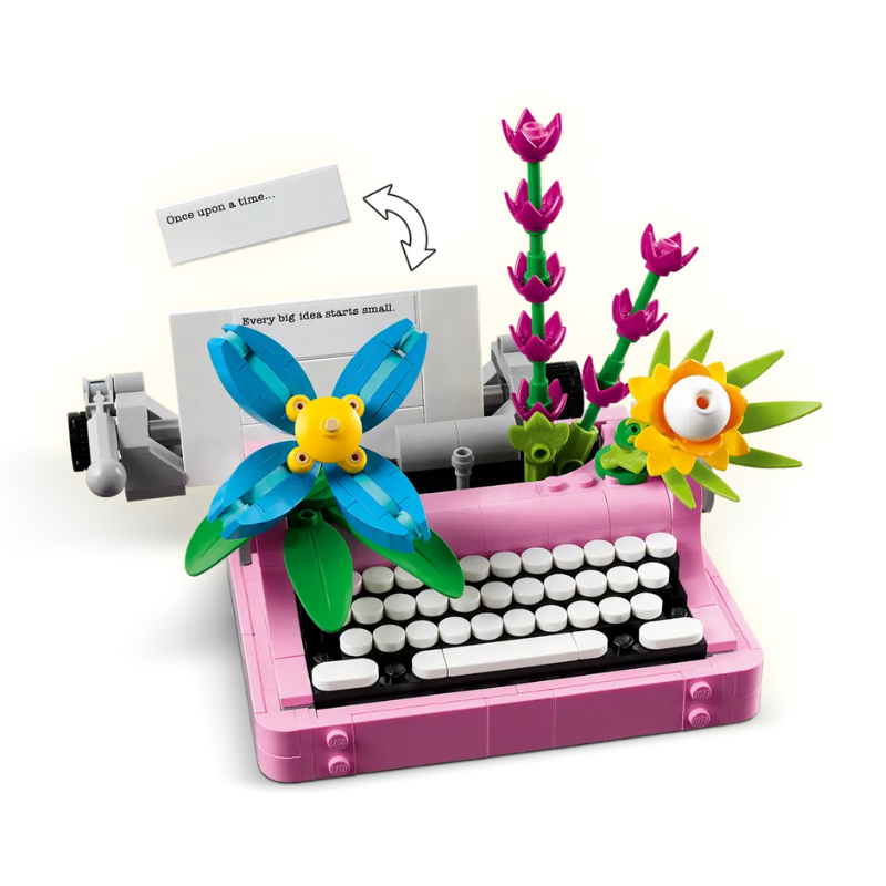 LEGO Creator 3-in-1 - Typewriter with Flowers