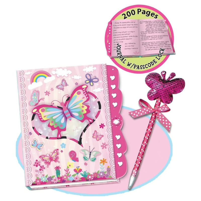 Tokidas - Secret Lock Journal & Pom Pom Pen