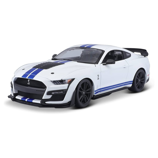 Maisto - Ford Shelby Mustang (2020) GT500 | White and Blue