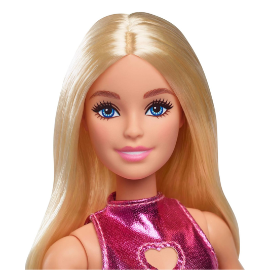 Barbie - Fashionistas Doll | Pink Dress Heart Cutout