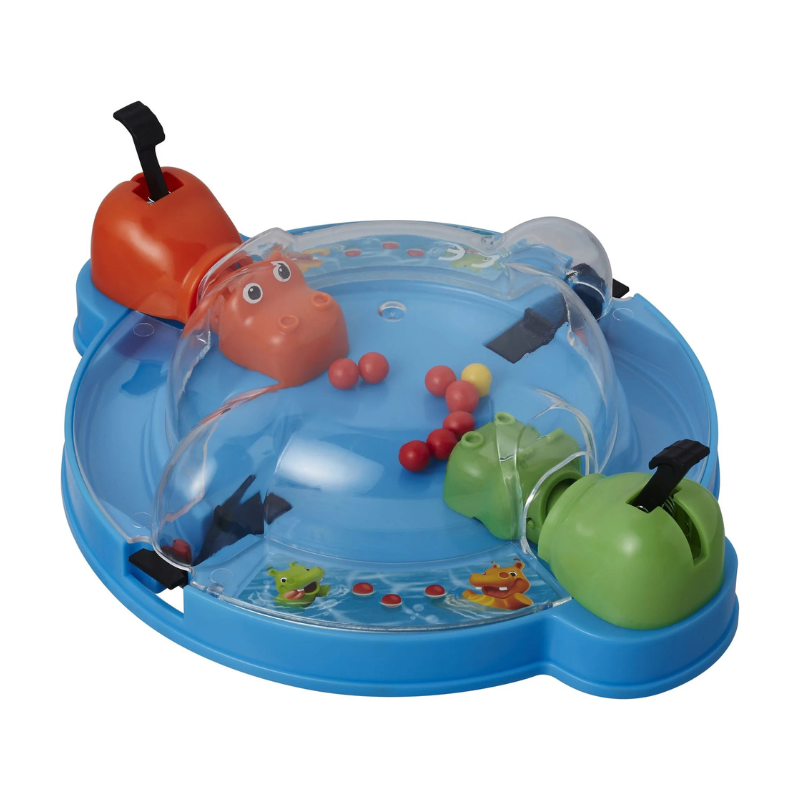Hasbro - Hungry Hungry Hippos Grab & Go Game