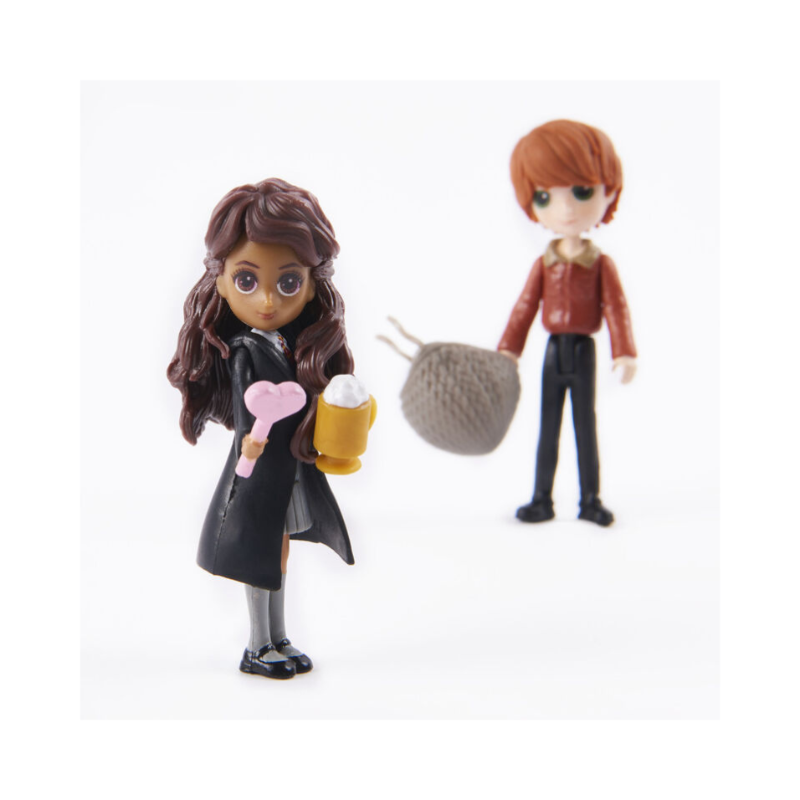 Spin Master - Harry Potter Wizarding World | Magical Mini Friends Ron Weasley and Parvati Patil Figure Set