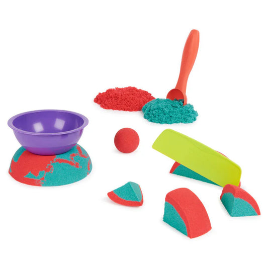 Spin Master - Kinetic Sand | Mold 'n Flow Playset