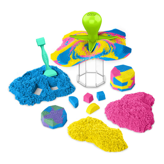Spin Master - Kinetic Sand | Squish 'n Create Playset