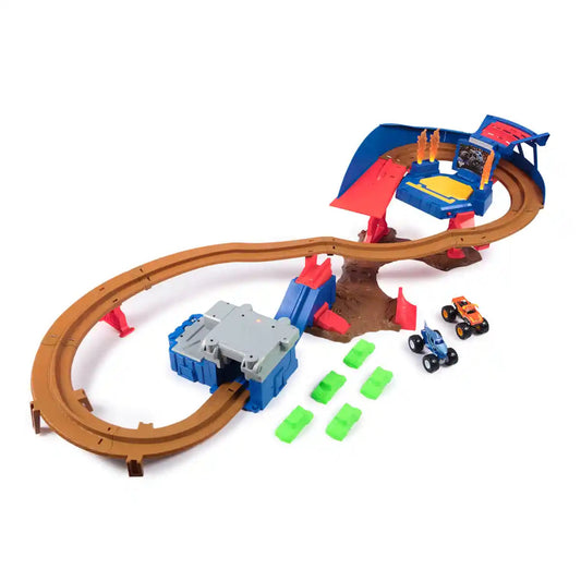 Spin Master - Monster Jam | 1:64 Supercharge Speedway Playset