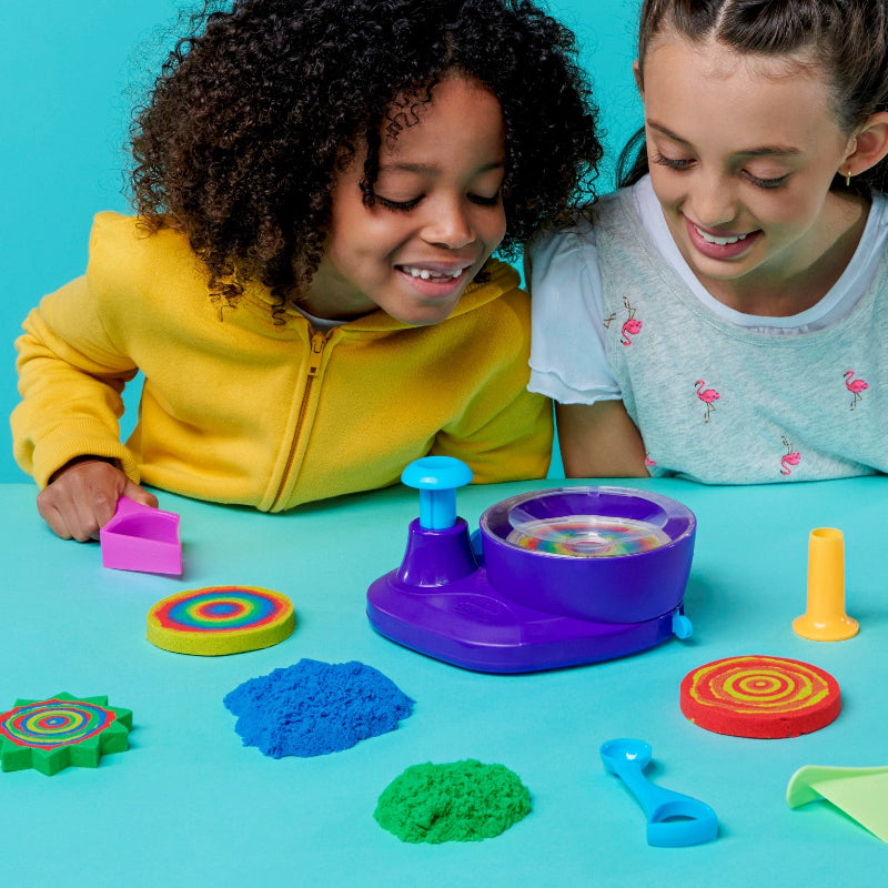 Spin Master - Kinetic Sand | Swirl 'n Surprise Playset