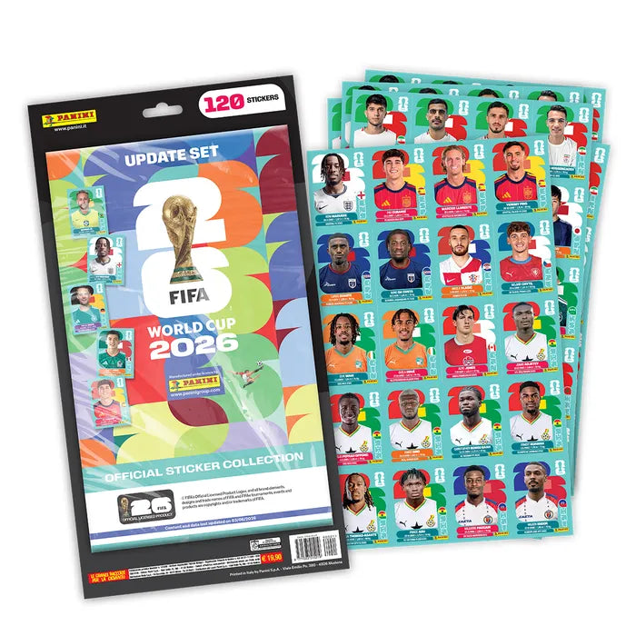 Fifa World Cup 2026 Sticker Update Set