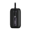 JOYROOM JR-L012 Colorful Series 22. 5W Mini Power Bank with Dual Cables 10000mAh - Black
