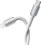 JOYROOM S-A51 Cutting-edge Series 30W Fast Charging Data Cable (Type-C to Lightning) 1. 2m-light Gray