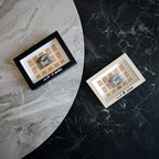 Lafita - Postage Stamp "Tithkar" Souvenir Frame from Lafita