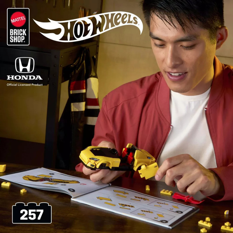 Brick Shop Hot Wheels - Speed Series: Building Set Custom '07 Honda S2000