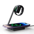 JOYROOM JR-WQN05 2-in-1 Foldable Wireless Charger - Black