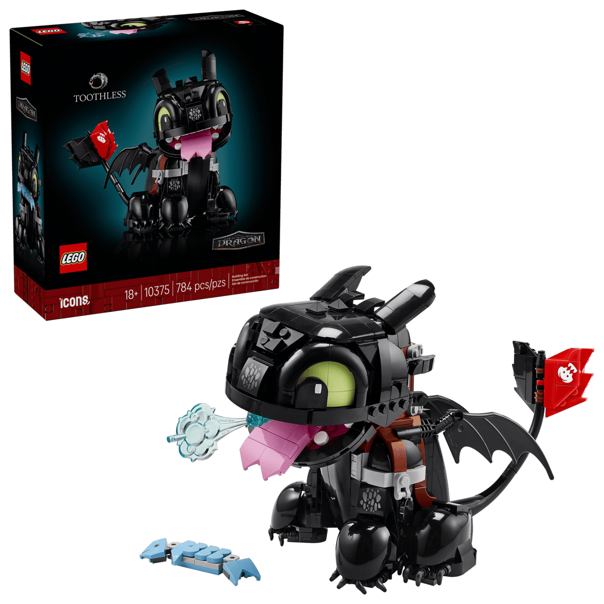 How to Train Your Dragon: Toothless- 784 Pcs (Rare Edition)