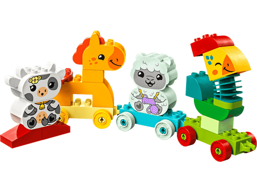 Animal Train- 19 Pcs