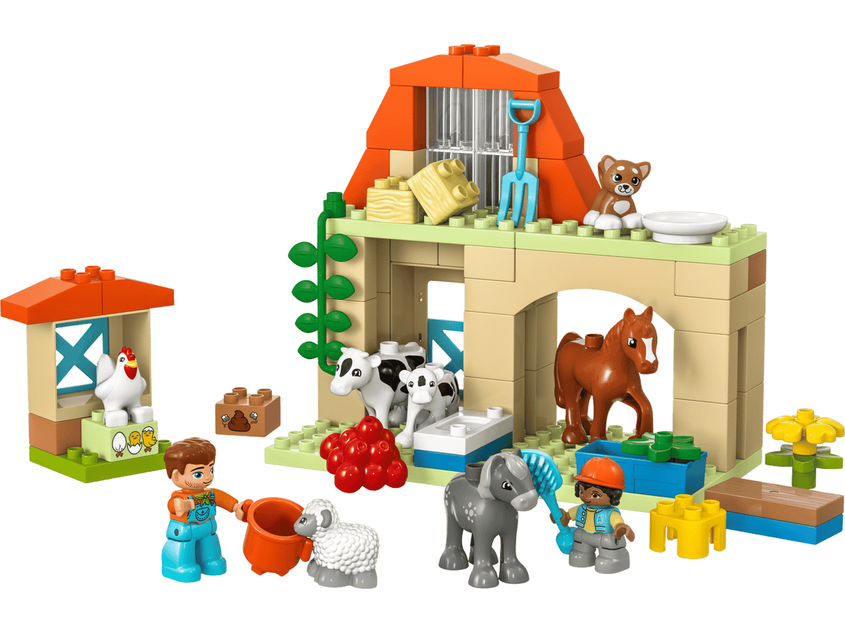 Caring for Animals at the Farm- 74 Pcs
