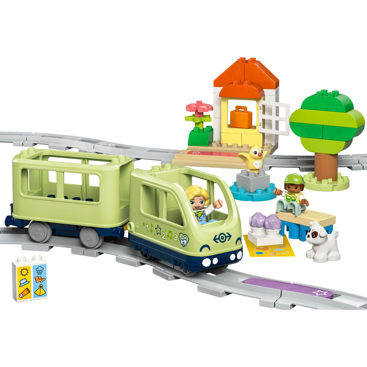 LEGO DUPLO Interactive Adventure Train – 57 Pieces (10427)