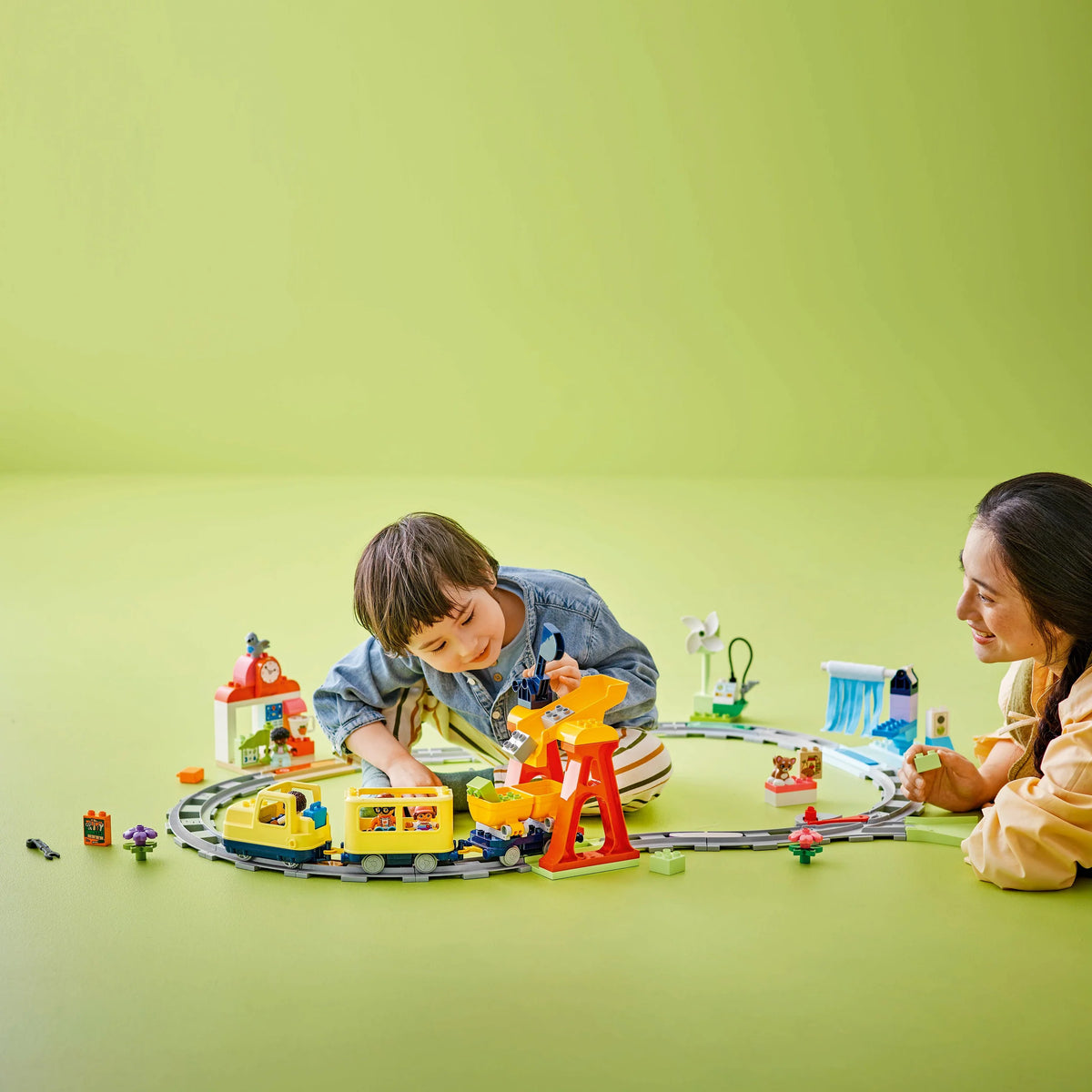 LEGO DUPLO Big Interactive Community Train – 103 Pieces (10428)