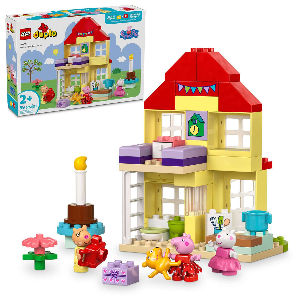 Peppa Pig Birthday House- 59 Pcs