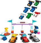 Team Race Cars & Drivers- 70 Pcs
