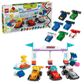 Team Race Cars & Drivers- 70 Pcs