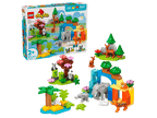 3in1 Wild Animal Families- 92 Pcs