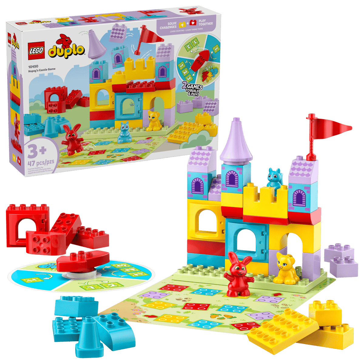 Hopsy's Castle Game- 47 Pcs