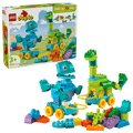 3 in 1 Dinosaurs on Wheels- 108 Pcs