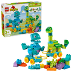 3 in 1 Dinosaurs on Wheels- 108 Pcs