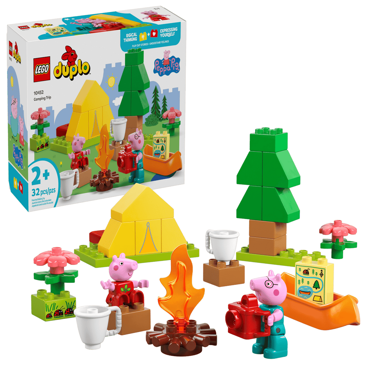 Peppa Pig Camping Trip- 32 Pcs
